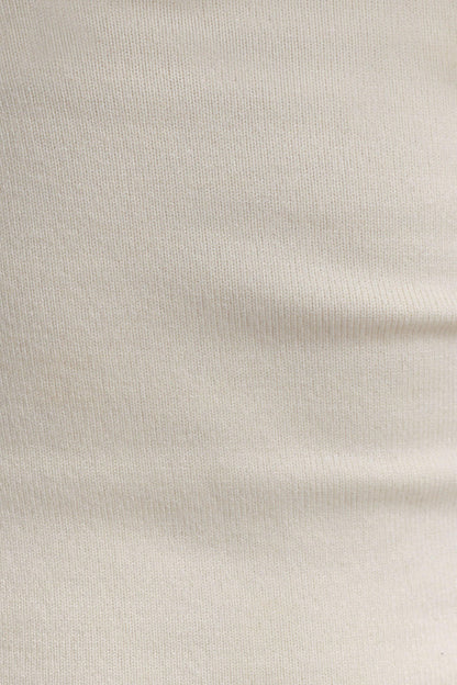 Kaylen Knit Long Sleeve Top - Ivory