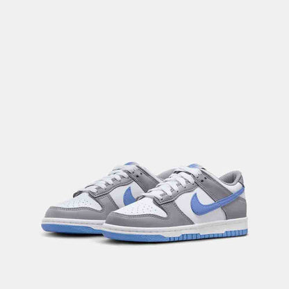 Front view of the Nike Kids' Dunk Low.