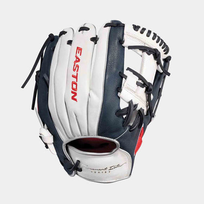Rear view of Kids' Easton Tournament Elite 11.5-inch Glove.