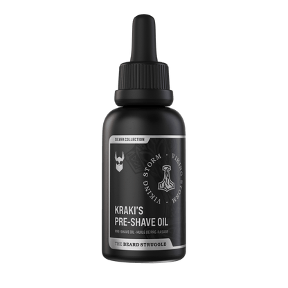 Kraki's Pre Shave Oil. The Beard Struggle