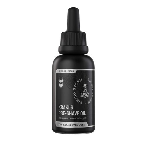 Kraki's Pre Shave Oil. The Beard Struggle