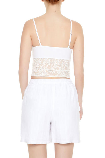 Lace Cropped Cami