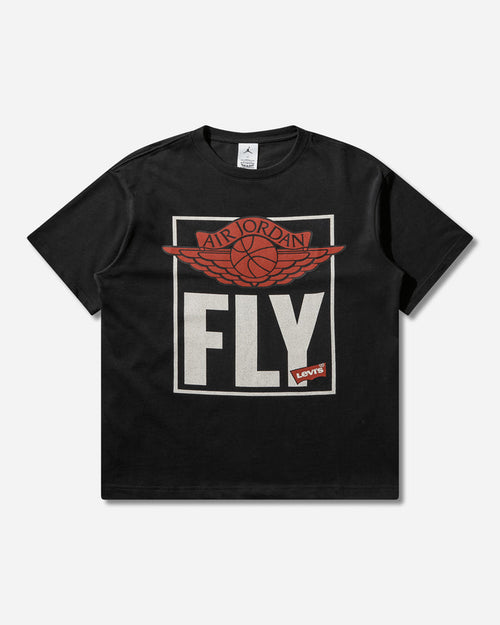Nike Jordan M J Levis Ss Tee Black T-Shirts Shortsleeve IM6728-010