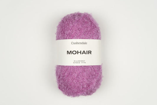 Lilac Mohair Yarn - Cushendale Woollen Mills