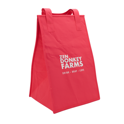 LIMITED (KC Chiefs red inspired) insulated ZDF cooler tote