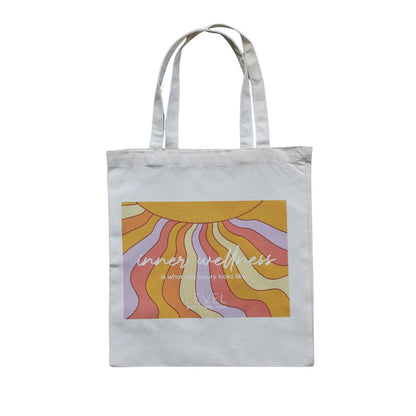 Linen Tote Bag - Inner Wellness - Tote Bag
