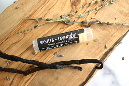 Lip Balm Bundle - Vanilla + Lavender (6 Balms)