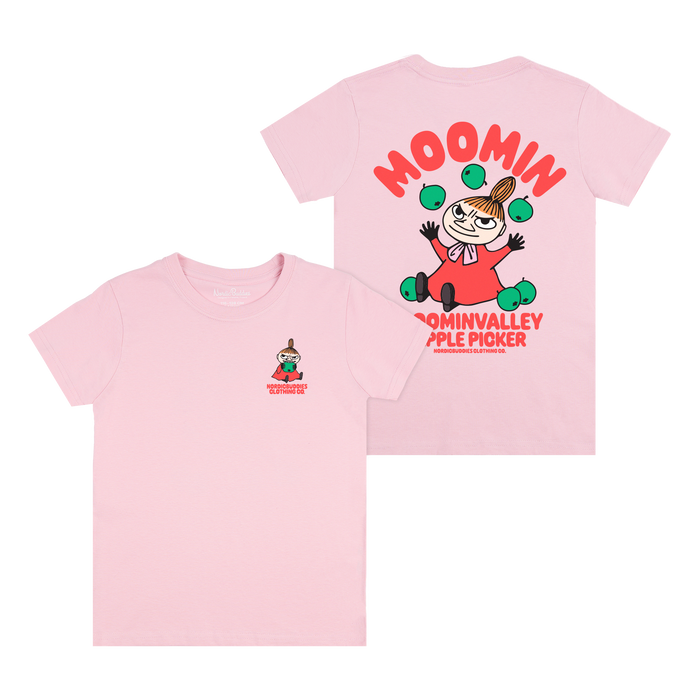 Little My Apple Picking Kids T-shirt