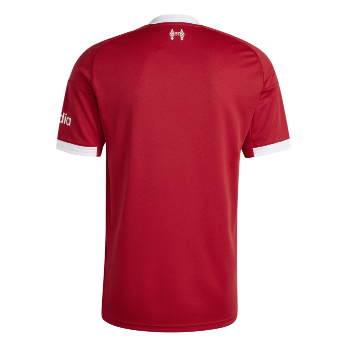 adidas Liverpool  25/26 Home Soccer Jersey | Red-White | Men's