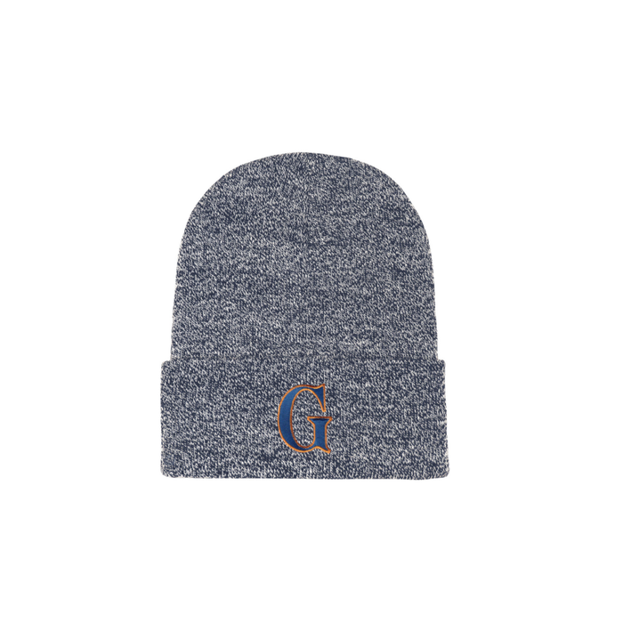 LogoFit Bueller Heather Knit Hat with Cuff - G