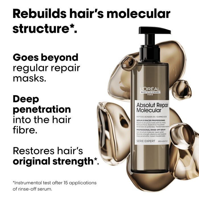 L'Oréal Professionnel Absolut Repair Molecular Rinse Off Serum 250ml
