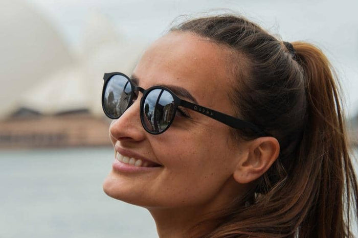 Luma Sunglasses - St Ives - Black/Silver - Sunglasses