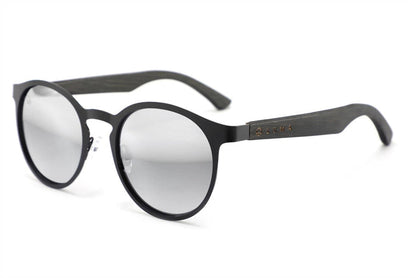 Luma Sunglasses - St Ives - Black/Silver - Sunglasses