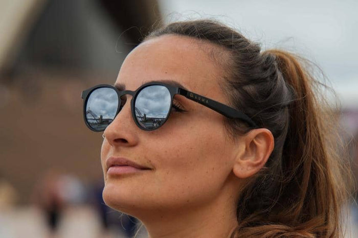 Luma Sunglasses - St Ives - Black/Silver - Sunglasses