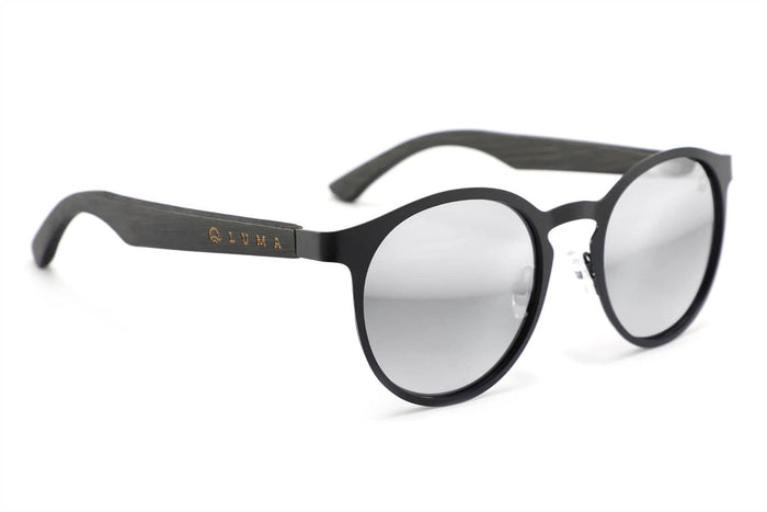 Luma Sunglasses - St Ives - Black/Silver - Sunglasses