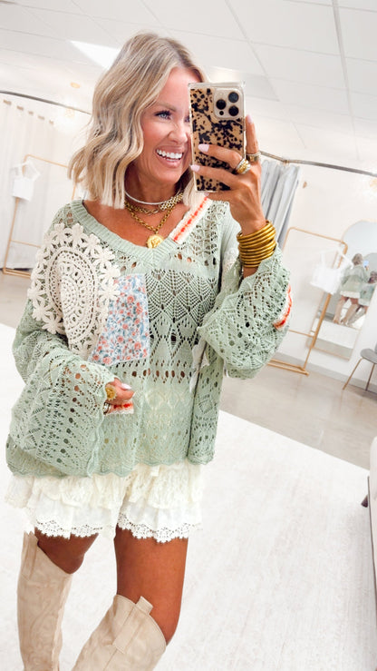 Luna Crochet Top