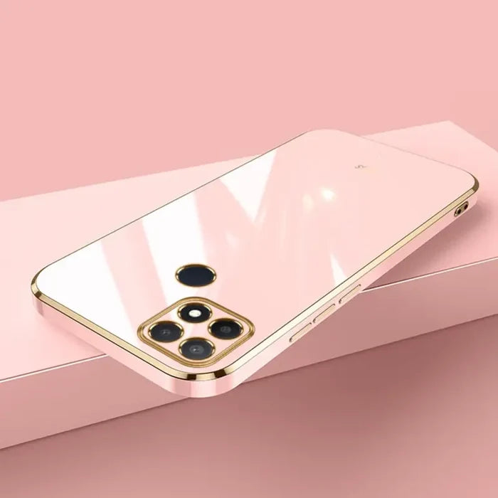 the iphone 11 is a gold iphone with a glass screen