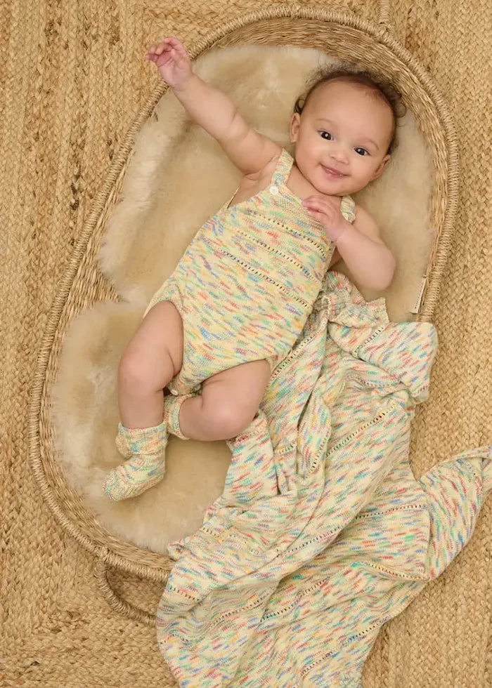 Magic - Space Dye Knitted Bubble Romper - Baby & Children's One-Pieces