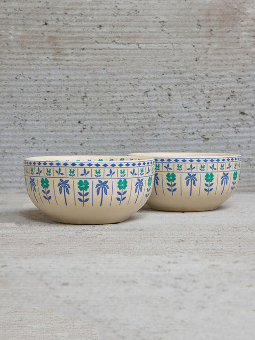 Malhar Ceramic Cereal/Soup Bowl Set of 2