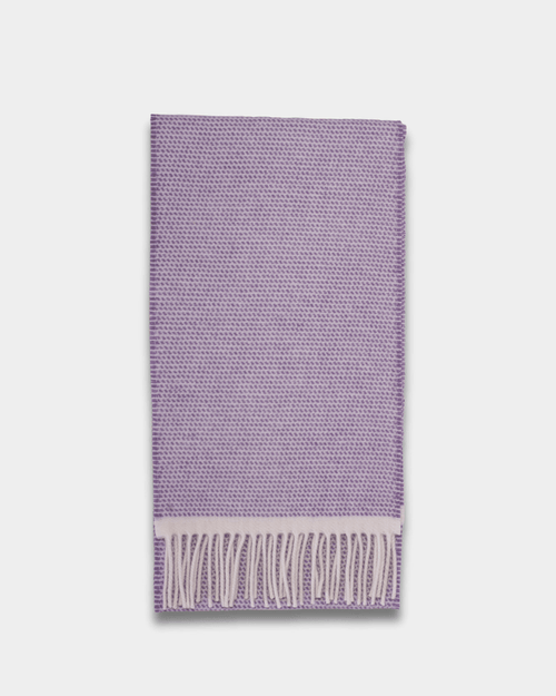 Mauve Duiske Merino Lambswool Scarf - Cushendale Woollen Mills