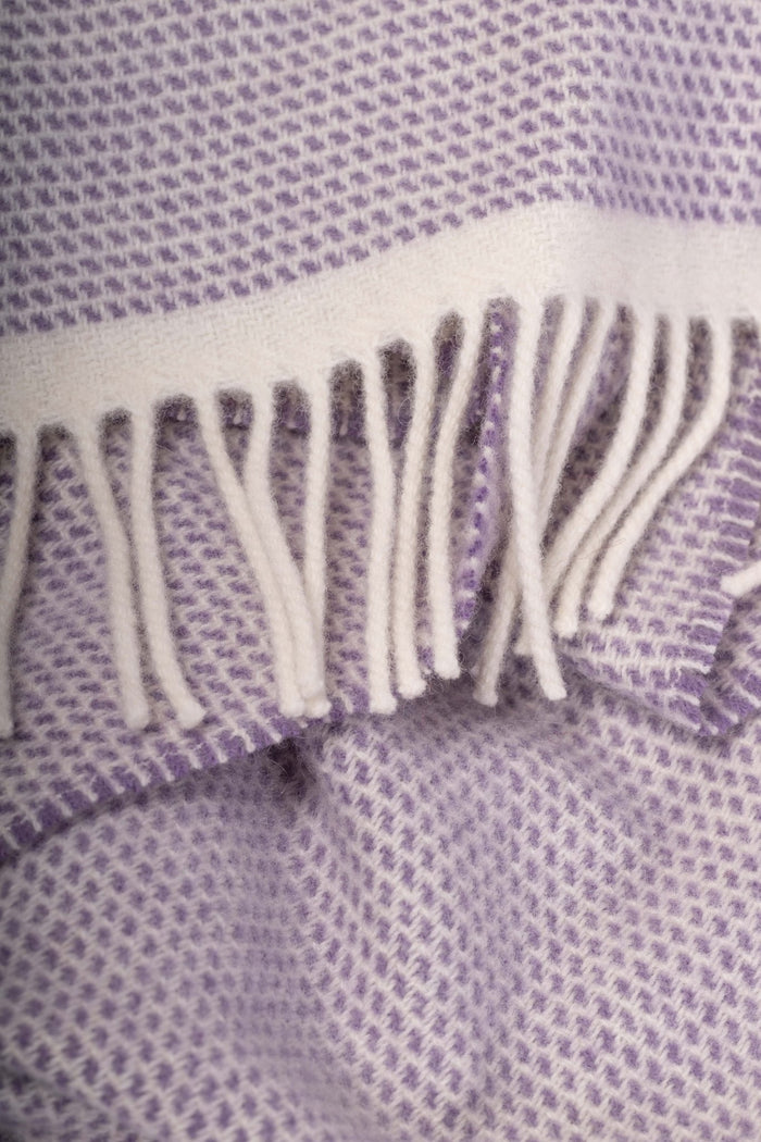 Mauve Duiske Merino Lambswool Scarf - Cushendale Woollen Mills