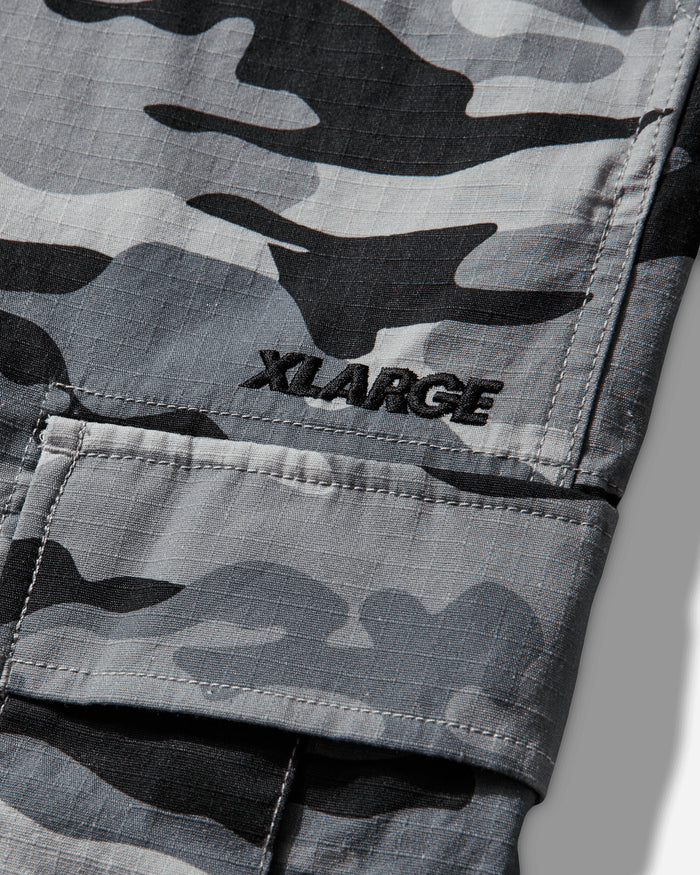 XLARGE LABEL RIPSTOP CARGO PANTS GREY Pants Trousers 201261031004 11