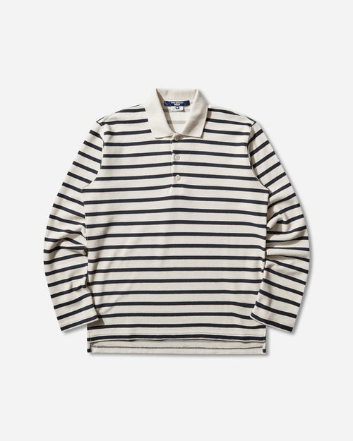 Junya Watanabe MAN Men'S T-Shirt Ntrl/Navy T-Shirts Polo WQ-T007-S26 1