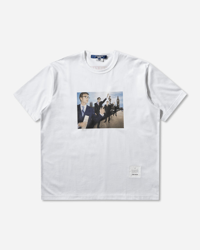 Junya Watanabe MAN Men'S T-Shirt White T-Shirts Shortsleeve WQ-T004-S26 1