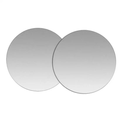 2pcs Silver 40mm