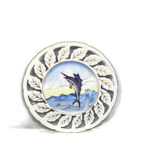 Mid Century Marlin Wall Plate at Duckwells