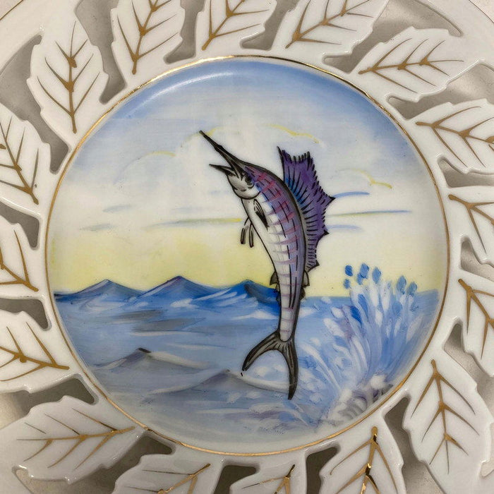 Mid Century Marlin Wall Plate at Duckwells