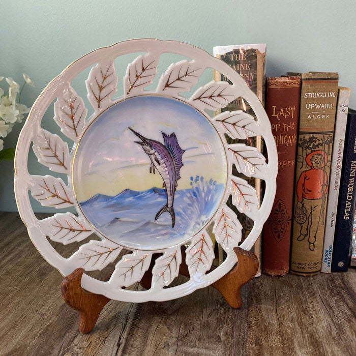 Mid Century Marlin Wall Plate at Duckwells