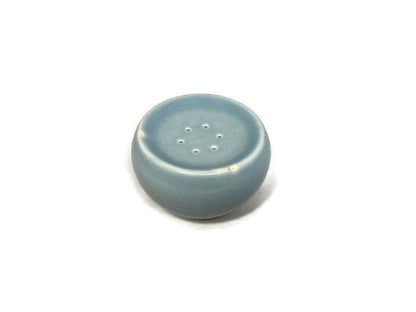 Mid Century Modern Russel Wright Shaker Blue Iroquois Casual China at Duckwells