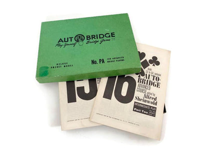 Midcentury Auto Bridge Game at Duckwells