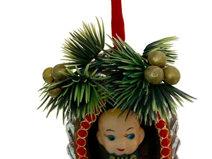 Midcentury Christmas Elf Ornament Potpourri Holder at Duckwells