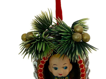 Midcentury Christmas Elf Ornament Potpourri Holder at Duckwells