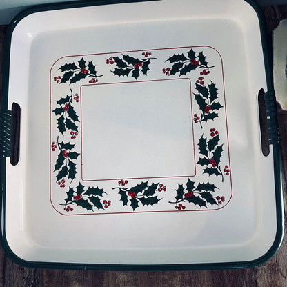 Midcentury Christmas Tray at Duckwells