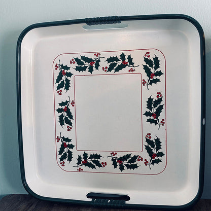 Midcentury Christmas Tray at Duckwells