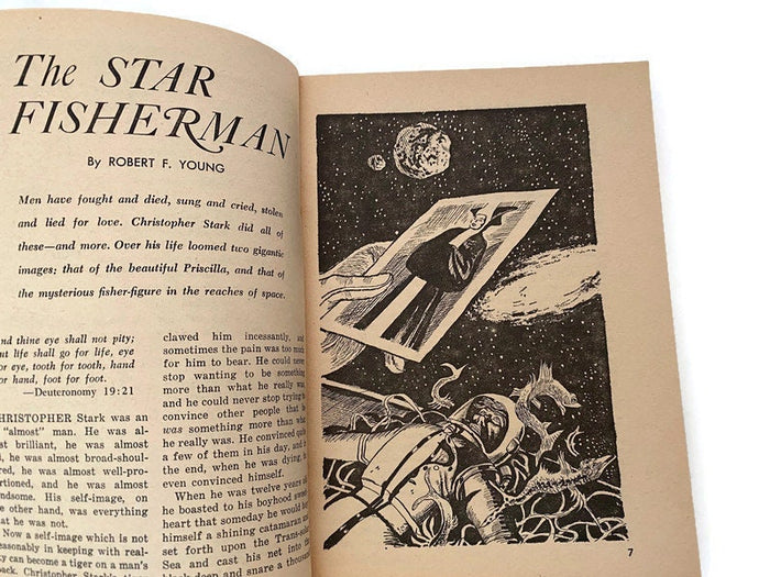 Midcentury Fantastic Stories of Imagination Magazine, June 1962 at Duckwells