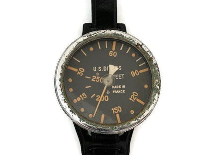Midcentury French Divers Depth Gauge at Duckwells