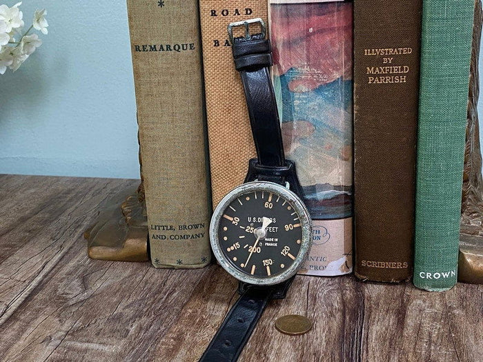 Midcentury French Divers Depth Gauge at Duckwells
