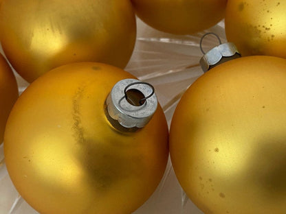 Midcentury Glass Christmas Ornaments by Noelle, Missouri at Duckwells