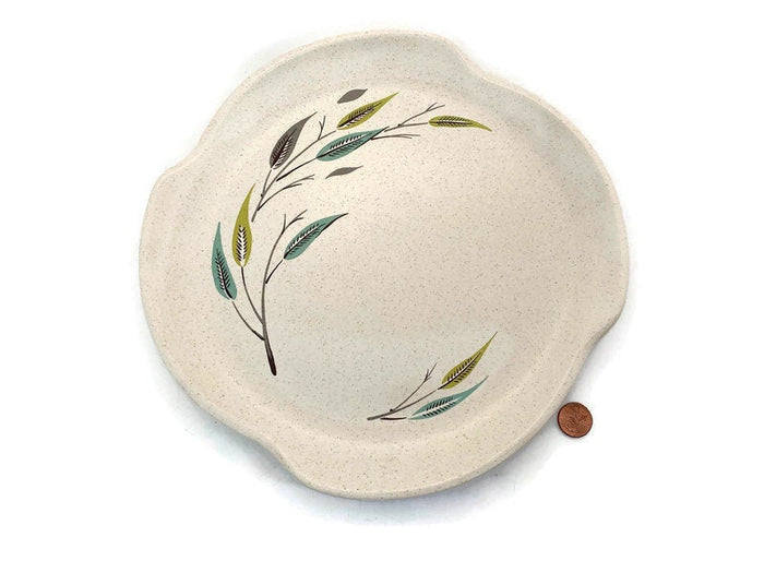 Midcentury Harmony House Whispering Leaves Dinner Plates at Duckwells