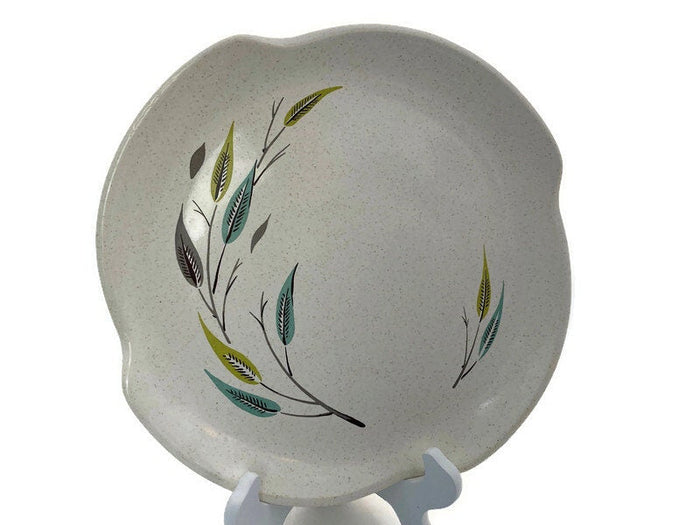 Midcentury Harmony House Whispering Leaves Dinner Plates at Duckwells