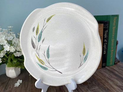Midcentury Harmony House Whispering Leaves Dinner Plates at Duckwells