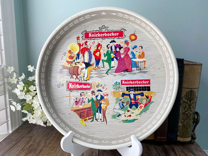 Midcentury Knickerbocker Beer Tray at Duckwells