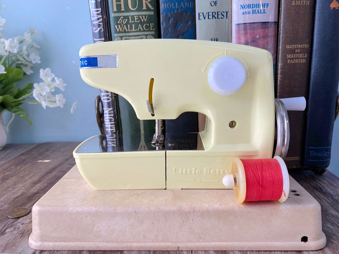 Midcentury Little Betty Midinette Electric Toy Sewing Machine at Duckwells