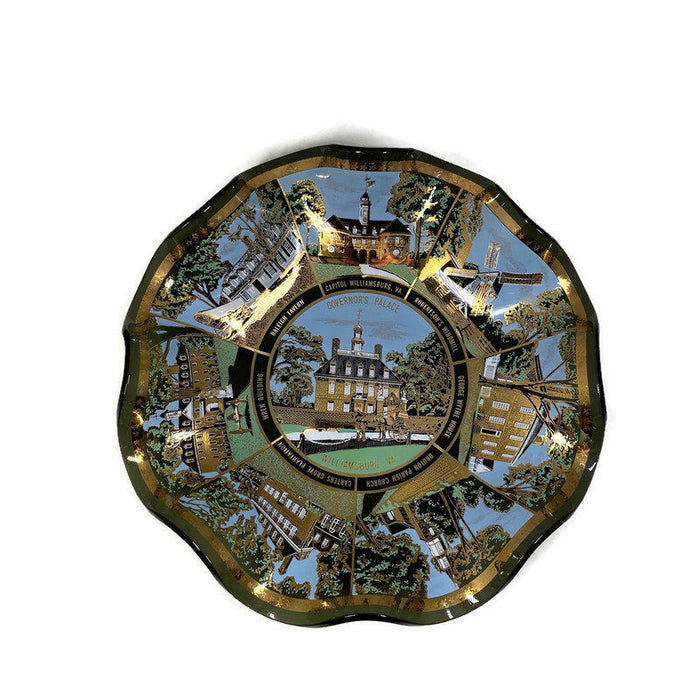 Midcentury Williamsburg Virginia Souvenir Dish at Duckwells