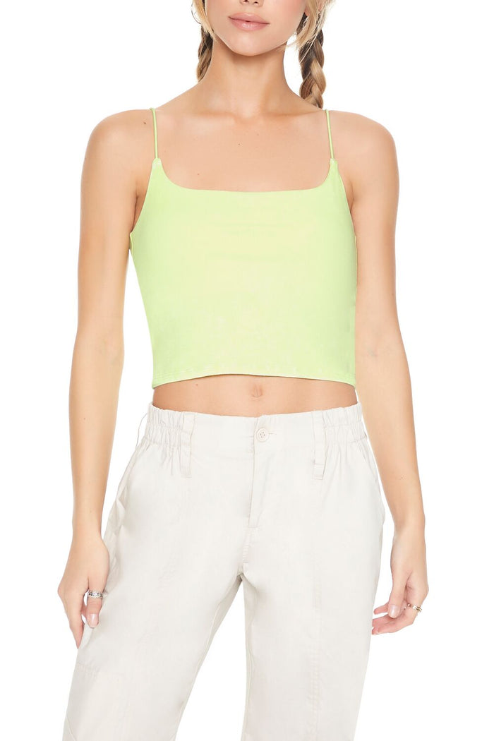 Mineral Wash Cropped Cami
