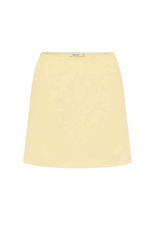 Mini Slip Skirt Limone